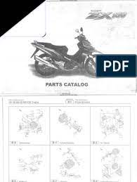Motorcyle oem spare parts for kawasaki parts list partsmanual parts diagram. Kawasaki Kaze Zx130 Parts Catalog Pdf Vehicles Industrial Processes