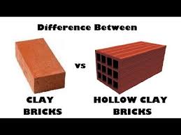 Solid brick construction is made up of two layers (called wythes) of bricks that are back to back and joined by cement mortar. Solid Clay Bricks Vs Hollow Clay Bricks Youtube