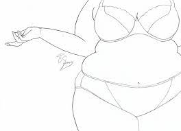 Maybe you would like to learn more about one of these? Big Girl Outline Art Line Art Drawings Body Positivity Art