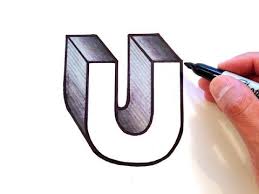How To Draw The Letter O In 3d Youtube Drawing Letters Lettering 3d Art Drawing