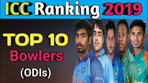 1 rashid khan afg 736. Top 10 Odi Bowlers With Icc Ranking List 2019 Icc Ranking 2019 Latest Youtube