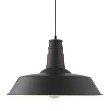 Sold and shipped by lamps plus. Light Society Stafford Large Pendant Light Matte Black Shade With Gold Interior Vintage Mod Large Pendant Lighting Pendant Light Fixtures Barn Light Fixtures
