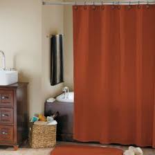 Foxtail Orange Linden Street Waffle Shower Curtain Orange Bathroom Decor Orange Shower Curtain Orange Bathrooms