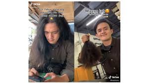 26 model rambut gondrong pria 2018=== ada beberapa model rambut yang sesuai untuk pria di tahun 2018 ini, seperti model. Pria Gondrong Potong Rambut Setelah 3 5 Tahun Publik Glow Up Mendadak Berita Hits