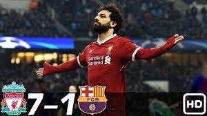 Liverpool Vs Barcelona Highlights And Goals Barcelona Vs Manchester United Liverpool Goals Messi Vs