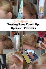 Affordable Root Touch Up Sprays Powders For Grey Hair Review Shade Try On Girlgetglamorous Root Touch Up Spray Root Touch Root Touch Up