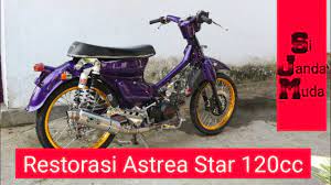 Retro modify yang sedang mencapai puncaknya di kalangan modilover pulau dewata disambut seru juga oleh wiwin gundhi. Restorasi Astrea Star 120cc Milik Juragan Istana Rawit Bondowoso Youtube
