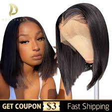Shop the top 25 most popular 1 at the best prices! Short Bob Wig Straight Lace Front Human Hair Wigs For Black Women Natural Brazilian Wig Remy Pre Plucked Closure Frontal Hair Human Hair Lace Wigs Aliexpress