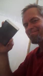 When you want your mud to dry quick you improvise!