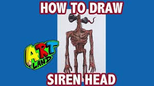 How to draw siren head. How To Draw Siren Head Youtube