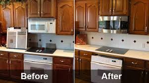 kitchen: cabinet refinishing