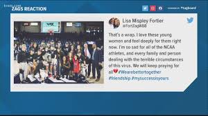 They have been conference regular season champions 25 times and conference tournament champions 17 times. Gonzaga Players Few React To March Madness Cancellation Krem Com