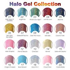 Gel Len New Arrival Halo Gel Polish 20 Colors Nails Art