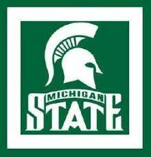 Michigan State University Crochet Afghan Graph Pattern Downloadable Michigan State Logo Michigan State Spartans Logo Michigan State