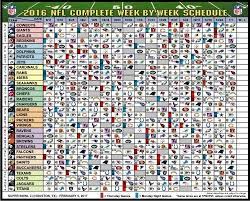 Large 2016 Nfl Complete Week By Week Football Schedule Magnet Fantasy Football Fantasy Football Humor Fantasy Football Fantasy Football Champion