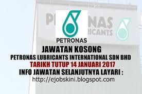 Petronas ict sdn bhd is a wholly owned subsidiary of petroliam nasional berhad (petronas), malaysia's fully integrated petroleum company. Jawatan Kosong On Twitter Jawatankosong Sila Rt Jawatan Kosong Petronas Lubricants International Sdn Bhd 14 Januari 2017 Https T Co W5hkq2p6lq Https T Co Ve28blwjvq