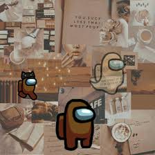 What aesthetic apps do you use? Among Us Brown Coklat