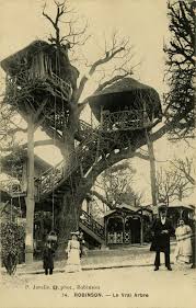 The Forgotten Treehouse Bars Of Bygone Summers In Paris Tree House Cool Tree Houses Paris Summer