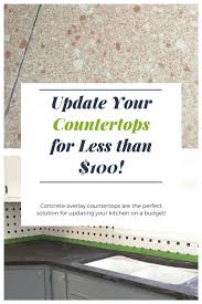 install concrete overlay countertops