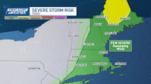 FIRST ALERT: Tornado warning in Maine as severe thunderstorms pop in New England