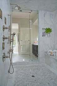 10 marble bathrooms we're swooning over rn. Royal Stone Tile Carrara Marble Bathroom Contemporary Bathroom Los Angeles Houzz