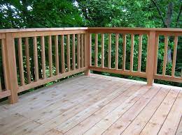 Made of quality western red cedar and black aluminum balusters, your new stylish railing will be the talk of the neighborhood. Cedar Decks Google Search Ograzhdeniya Na Terrase Ograzhdeniya Terrasy Dizajn Derevyannye Nastily