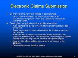 All of your claims are verified and scrubbed for errors, sent to the correct insurance payer, and reported in about a minute. The Health Insurance Claim Form Ppt Download