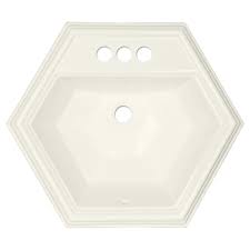 hexagonal bathroom sink