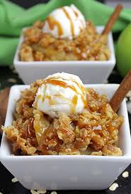 The Best Caramel Apple Crisp Ever Recipe Apple Crisp Dessert Crisp Desserts Caramel Apple Crisp