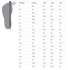 Under Armour Mens Size Guide