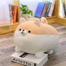 Voluptuous Shiba Inu Plush Pillow Corgi Plush Animal Pillows Kawaii Plush