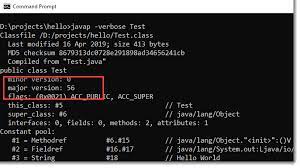 How To Check Which Jdk Version Compiled The Class? - Mkyong.com