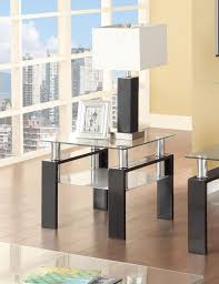 One of the best collections of side tables for the living room available is now at your fingertips. Living Room Glass Top Occasional Tables Occasional Contemporary Black End Table 702287 End Tables Lily S Funiture And Mattress