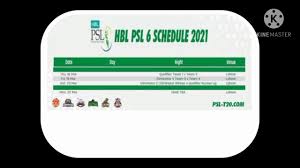 Ptv sports live tv channel and geo super live are the two major and official broadcasters that telecast the pakistan super league psl live streaming in pakistan. Psl 2021 Schedule For All Teams And Venue Youtube
