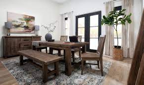 And the notion of a large open space can also be intimidating. Living Spaces On Twitter No Shame In Using Your Dining Table As An Office Featuring The Gables 6 Piece Extension Dining Set