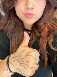 How to Transition from Faded Blue Hair to Warm Brown