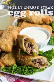 Philly Cheese Steak Egg Rolls Recipe In 2020 Philly Cheese Philly Cheese Steak Cheesesteak