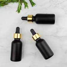 Black And Gold Makeup Packaging 100 Matte Black 30ml Glass Bottles W Metallic Gold Black Dropper In 2020 Gold Skincare Gold Skin Luxury Cosmetics