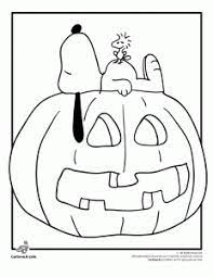 Charlie brown halloween coloring pages. It S The Great Pumpkin Charlie Brown Coloring Pages Woo Jr Kids Activities
