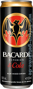 How to serve a bacardi & cola the world's greatest pairingslike many of the world's greatest pairings, a rum & cola is best if made with the original. Bacardi Cola Dosen 10 Spirituosen Rum Online Kaufen