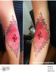 Tattoo designs, tattoo pictures a category wise collection of tattoos. Tattrx Jeanmarco Tattoo Inner Elbow Red Diamond