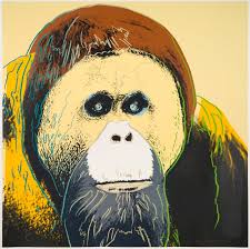 Happy birthday to Andy Warhol, who has been world-famous for far longer  than fifteen minutes! #CarterArt #AndyWarhol #Warhol #PopArt #screenprint  #screenprinting #prints #printmaking #printmakers #orangutan Andy Warhol  (1928–1987), “Orangutan,” 1983 ...