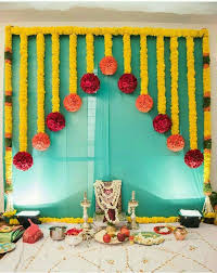 Decorations In 2020 Housewarming Decorations Indian Wedding Decorations Wedding Backdrop Decorations