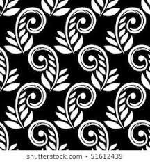 Black And White Paisley Pattern Floral Seamless Pattern In 2020 Pattern Paisley Pattern Black White