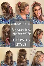 Adorable And Inexpensive Accessories For Your Hair And How To Wear Them Simplestyle Hairtutorial Hairaccessories Hairbow Amazon Hair Hair Easy Hairstyles