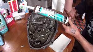 Using Silicone Sealant As A Gasket On A Motorbike Youtube