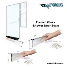 Frame Shower Door Seals Pfokus Shower Door Seal Glass Shower Door Seals Glass Shower Doors