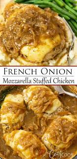 French Onion Chicken Healthy Dinner Recipes Chicken French Onion Chicken Family Dinner Ideas Crockpot
