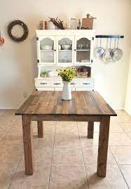 Diy Scrap Wood Tabletop Table Wood Table Diy Diy Kitchen Table Kitchen Table Wood