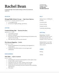 High School Resume A Step By Step Guide